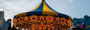 merry go round at carnival