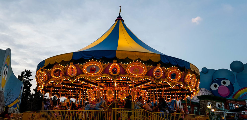 merry go round at carnival